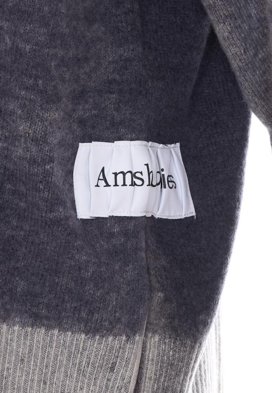 26FW 아미시 스웨터 AMX220 CT84XXXXXXXX GREY - AMISH