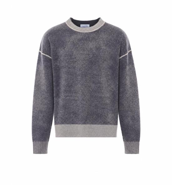 26FW 아미시 스웨터 AMX220 CT84XXXXXXXX GREY