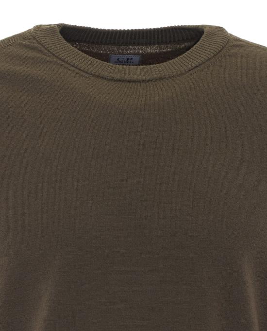 26FW 씨피 컴퍼니 스웨터 21CMKN069A 005528A683 GREEN - C.P. COMPANY
