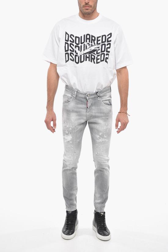  디스퀘어드2 데님 팬츠 S74LB1244 S30260 852 Gray - DSQUARED2