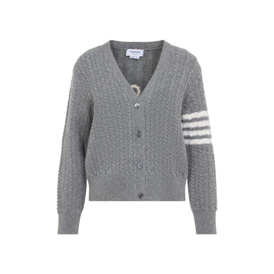 26FW 톰브라운 가디건 FKC729A Y1005 055 LT GREY - THOM BROWNE