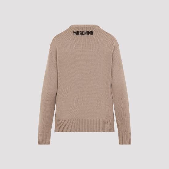 26FW 모스키노 스웨터 262DA0905 5402 1081 FANTASIA BEIGE - MOSCHINO
