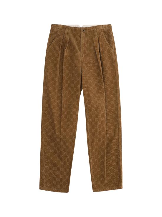 26FW [키즈] 구찌 스트레이트 팬츠 864939XDDF9 2230 BROWN