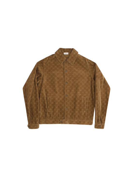 26FW [키즈] 구찌 자켓 A0044BXDDF9 2230 BROWN