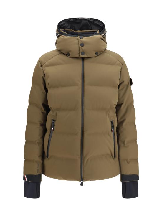 26FW 몽클레어 그레노블 몽게테크 후드 단열 스키 재킷 L20971A0004353066 82C BROWN
