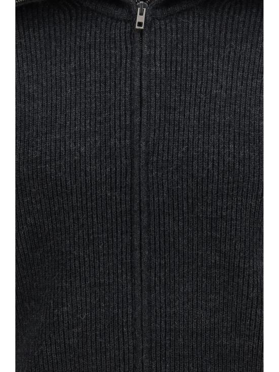 26FW 르메르 버진 울지퍼 가디건 PO0051LK1068 BK300 GREY - LEMAIRE