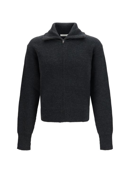 26FW 르메르 버진 울지퍼 가디건 PO0051LK1068 BK300 GREY