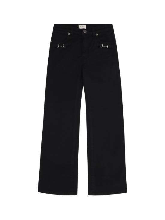 26FW [키즈] 구찌 스트레이트 팬츠 870025XDC41 1168 BLACK