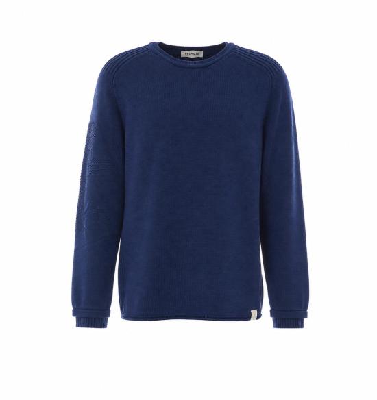 26FW 프리미아타 스웨터 PMG39 INDIGO BLUE