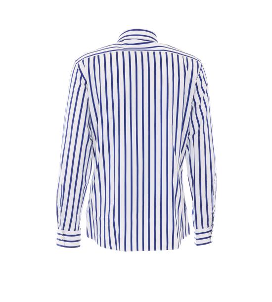 26FW 비비안웨스트우드 크랄 자카드 긴팔 셔츠 24010005 W01N4A201 BLUE - VIVIENNE WESTWOOD