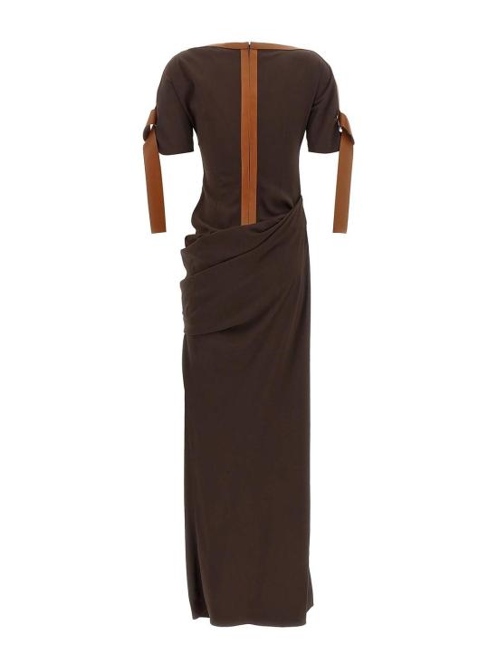 26FW 살바토레 페라가모 숏팬츠 795757EXPRESSO BROWN - SALVATORE FERRAGAMO