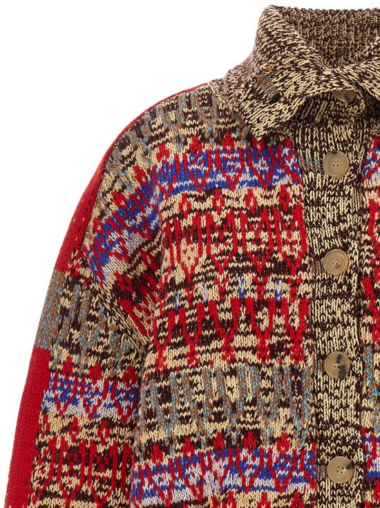 26FW 드리스 반 노튼 가디건 2620112324764206 Multicolor - DRIES VAN NOTEN
