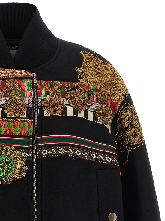 26FW 드리스 반 노튼 봄버 자켓 2620105154216900 Multicolor - DRIES VAN NOTEN