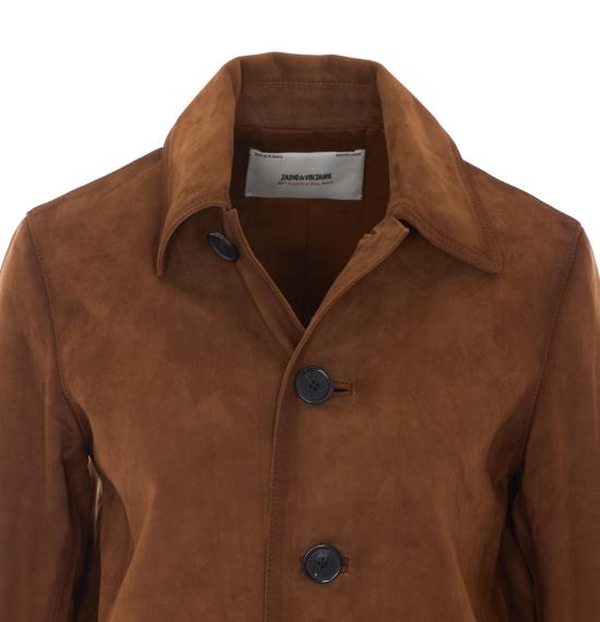 26FW 자딕앤볼테르 수트 자켓 RWOW01289 201 BROWN - ZADIG & VOLTAIRE