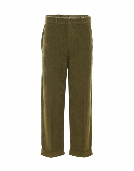 26FW 에드몬드 스튜디오 스트레이트 팬츠 5003680 KHAKI GREEN