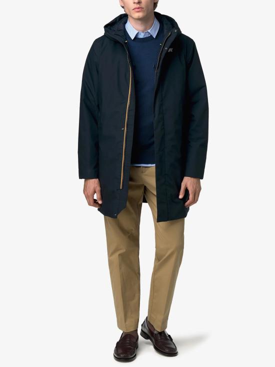 27FW 까웨 자켓 K4157FW K89 BLUE DEPTH - K-WAY