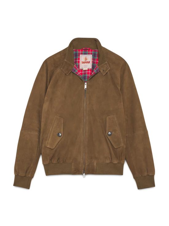 27FW 바라쿠타 G9 스웨이드 자켓 BRCPS0939 699 DARK OLIVE