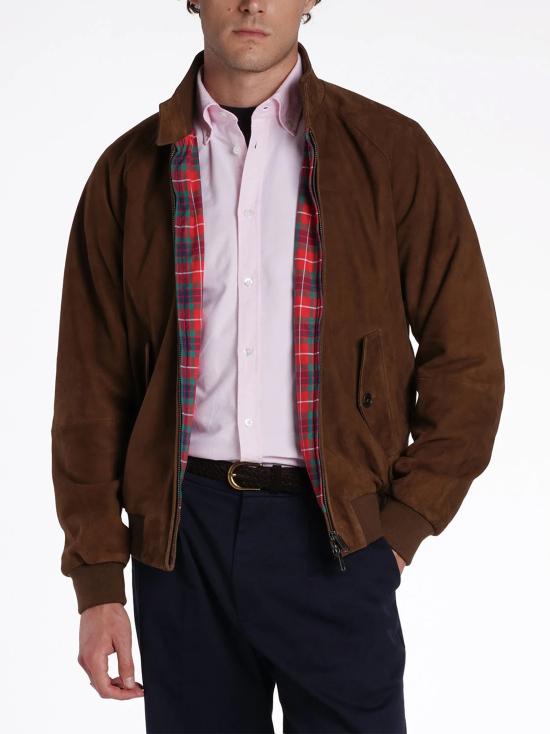 27FW 바라쿠타 G9 스웨이드 자켓 BRCPS0939 699 DARK OLIVE - BARACUTA