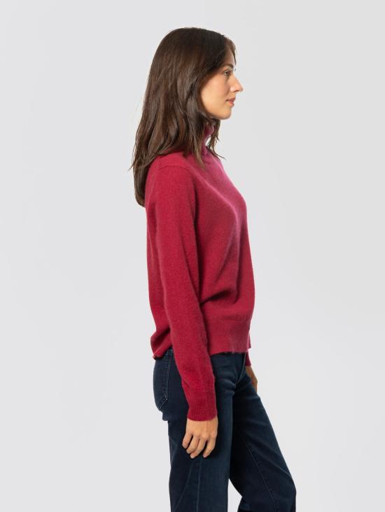 26FW 낫샤이 스웨터 캐시미어 로소 소재의 Maglia Laurene Collo Alto - NOT SHY