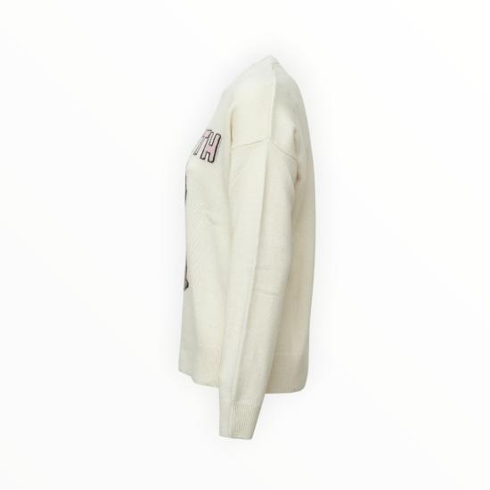26FW 세인트바쓰 니트웨어 TESS001 03442M White - MC2 SAINT BARTH