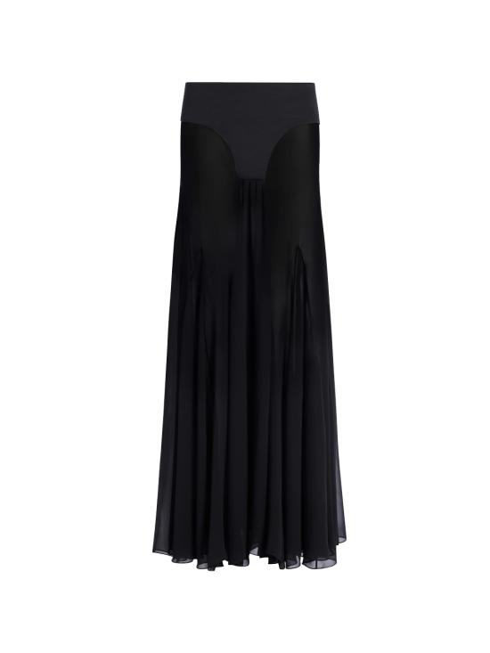 26FW 장 폴 고티에 숏 스커트 26 04 W SK073 J088 00 BLACK