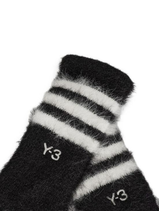 26FW 와이쓰리 장갑 KV2909 BLACK BLACK WHITE - Y-3