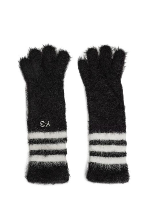 26FW 와이쓰리 장갑 KV2909 BLACK BLACK WHITE