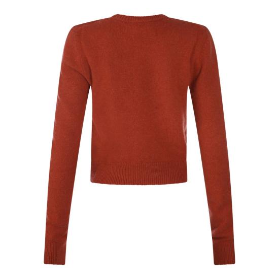26FW 생로랑 니트웨어 871009Y77LF2727 Red - SAINT LAURENT