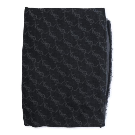 26FW 생로랑 머플러/스카프 8744463YU511061 Black - SAINT LAURENT
