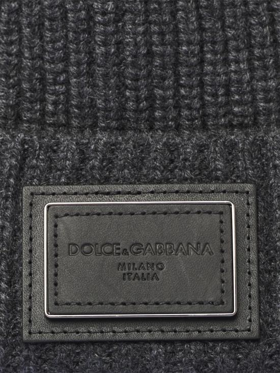 26FW 돌체앤가바나 비니 GX66KTJBW2XN1254 Grey - DOLCE & GABBANA