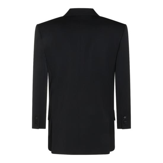 26FW 생로랑 더블 브레스티드 턱시도 자켓 A003I9Y7E631000 Black - SAINT LAURENT