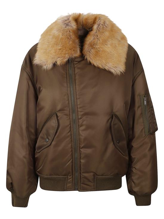 26FW 생로랑 퀼팅 봄버 자켓 A00300YZ9HT3117 Black