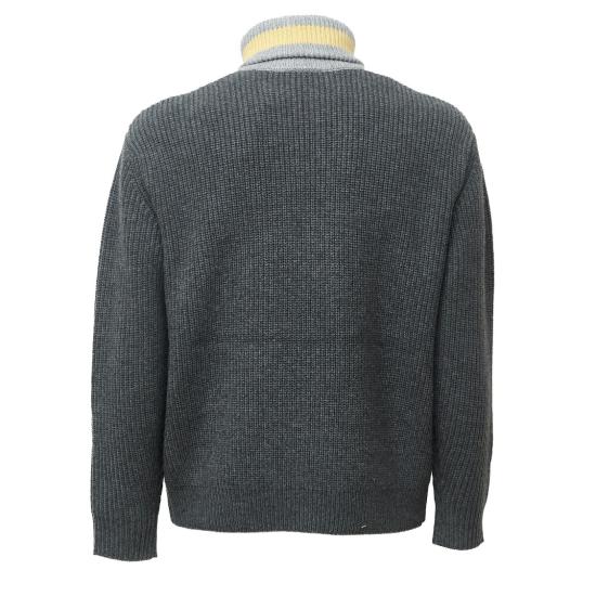 26FW 드롤드무슈 니트웨어 MPO238WO027 Grey - DROLE DE MONSIEUR
