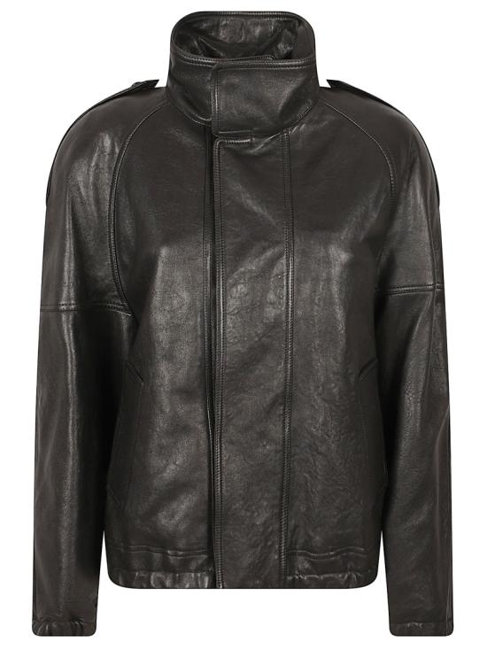 26FW 생로랑 코트 858507YCNF21000 Black