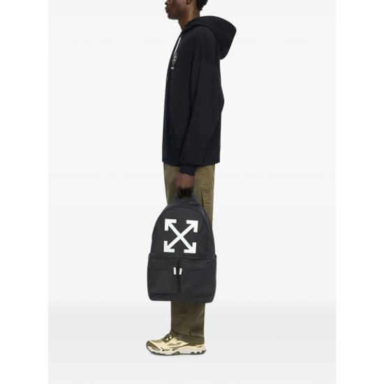 26FW 오프화이트 백팩 OWMNB07F26 FB01 1001 BLACK - OFF WHITE