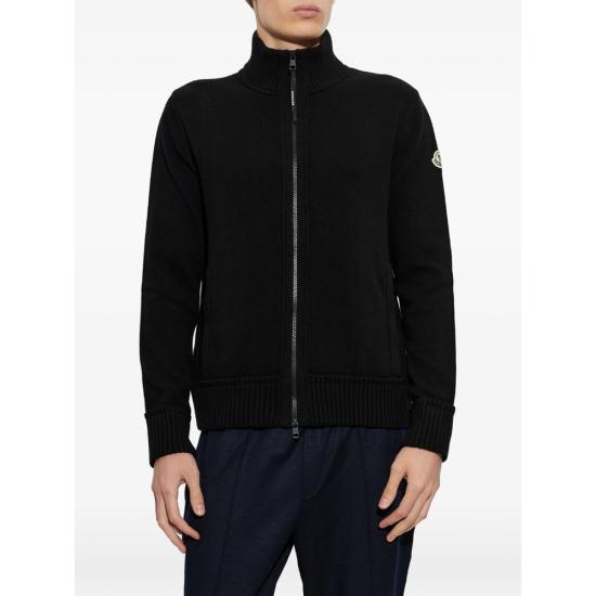 26FW 몽클레어 집업 니트 M4281 9B000 29 999 BLACK - MONCLER