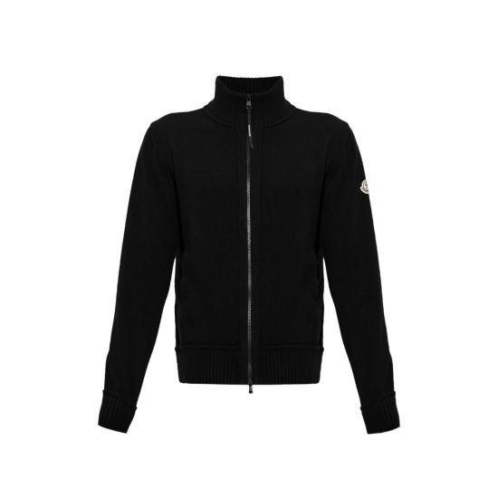 26FW 몽클레어 집업 니트 M4281 9B000 29 999 BLACK