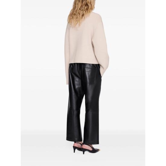 26FW 애니빙 스트레이트 팬츠 A 03 12455 BLK81 BLACK - ANINE BING