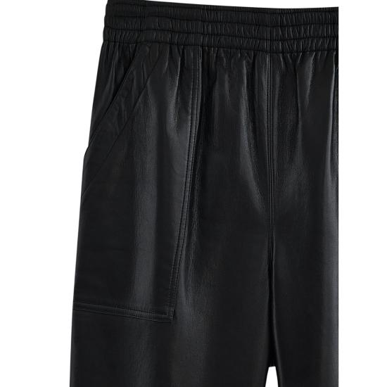 26FW 애니빙 스트레이트 팬츠 A 03 12455 BLK81 BLACK - ANINE BING