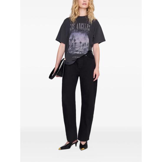 26FW 애니빙 탑 A 08 12616 VTG3 BLACK - ANINE BING