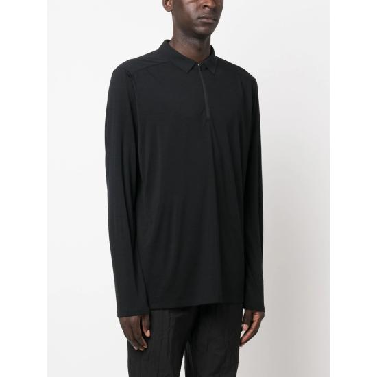 26FW 베일런스 폴로 티셔츠 X000007226 BLACK - VEILANCE