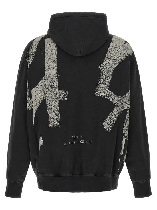 26FW 44레이블 긴팔 티셔츠 B0030679FA679P858 Black - 44 LABEL