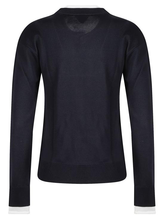 26FW 보테가베네타 니트웨어 873930V6MY04073 Black - BOTTEGA VENETA