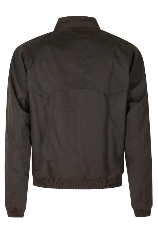 26FW 바버 인터내셔널 스티브 맥퀸 머천트 왁스 봄버 재킷 MWX0465 MWX 099 Black - BARBOUR