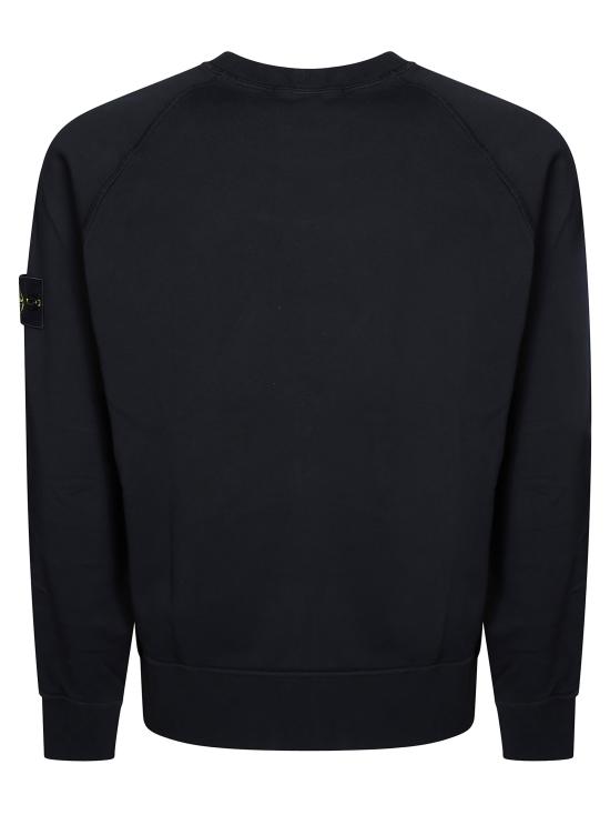 26FW 스톤 아일랜드 오가닉 코튼 플리스 오버사이즈핏 크루넥 스웨트셔츠 L2S156100008S0051 V0029 NERO - STONE ISLAND