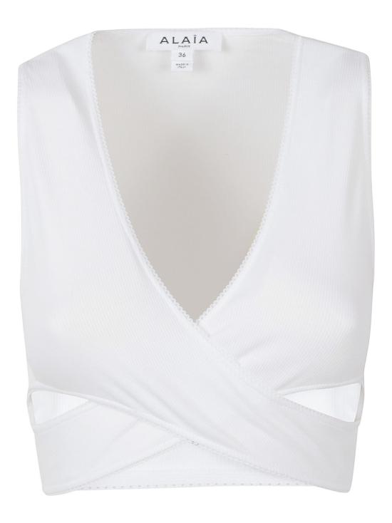 26FW 알라이아 탑 AA9H1547J085D 000 White