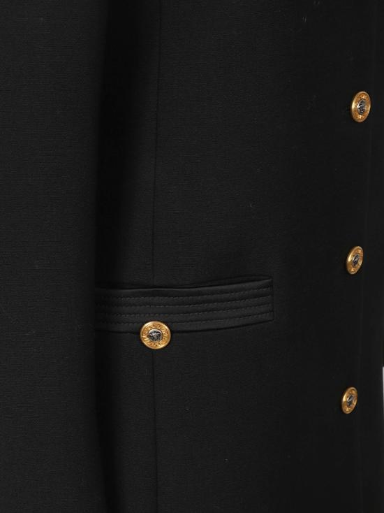 26FW 베르사체 코트 10268901A190911B000 Black - VERSACE