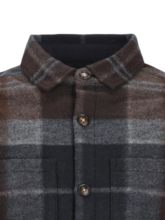 26FW 바버 셔츠 MOS0511TN38 Brown - BARBOUR