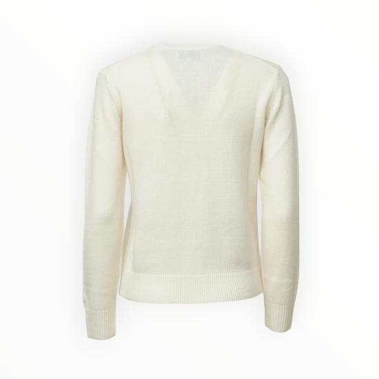 26FW 세인트바쓰 니트웨어 QUE0030 04414M White - MC2 SAINT BARTH