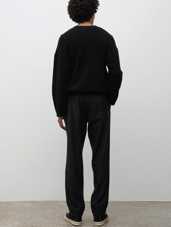 26FW 노스프로젝트 팬츠 Lana Trysil Asfalto의 Pantaloni Gamba Ampia - NORSE PROJECTS